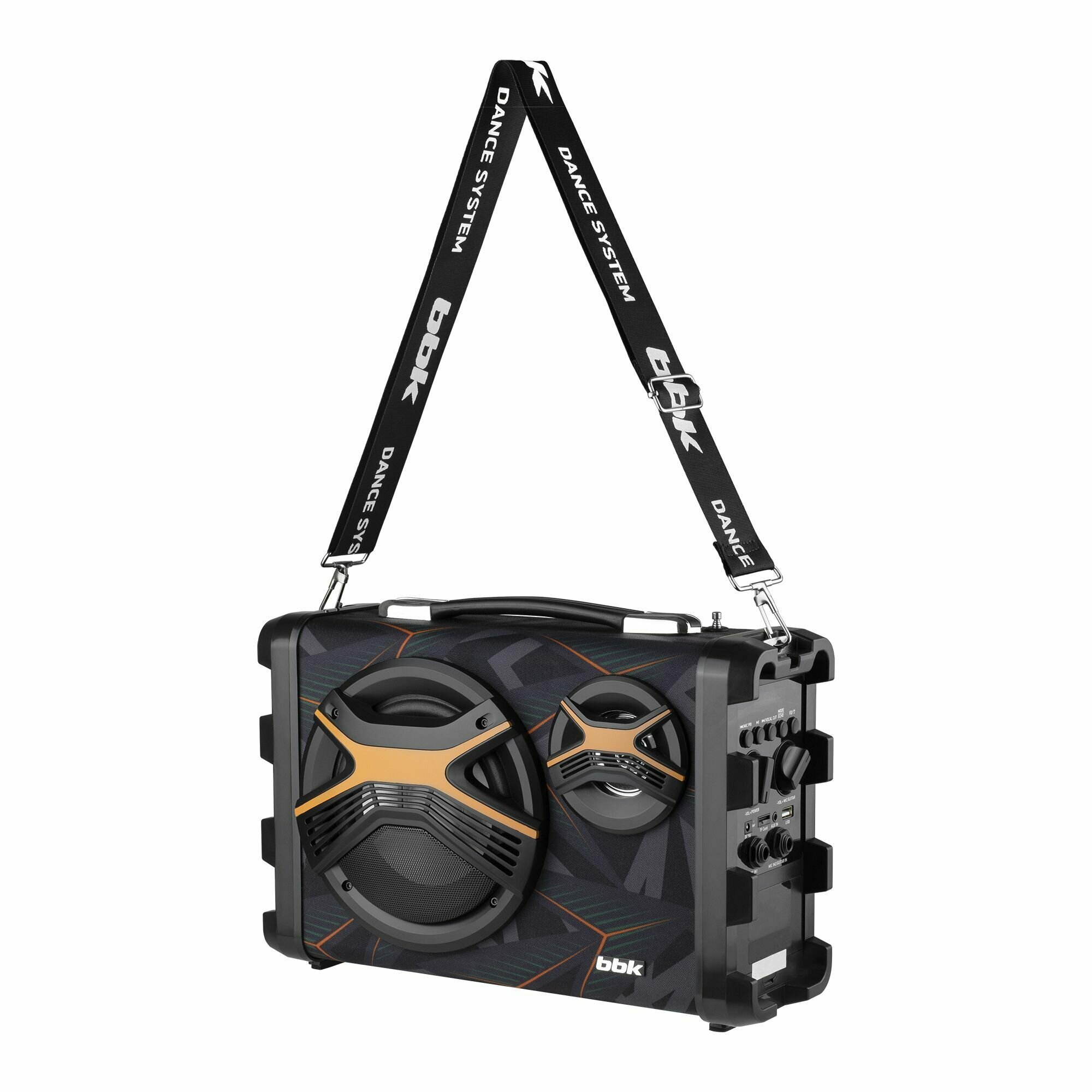 Музыкальная система BBK BTA607 черный/оранжевый — фото 13