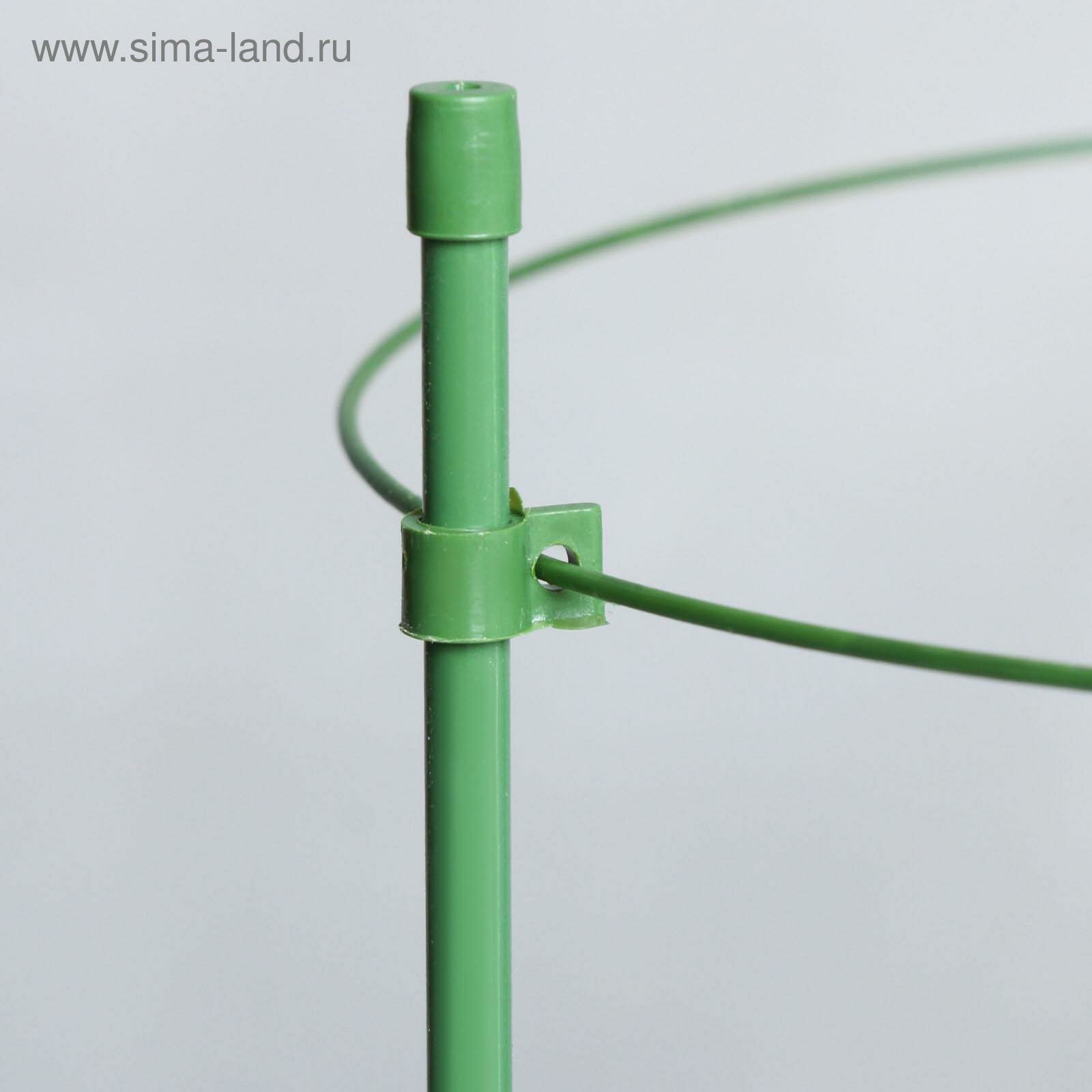 Кустодержатель, d = 18,5–20–22 см, h = 60 см, металл, зелёный - фотография № 5