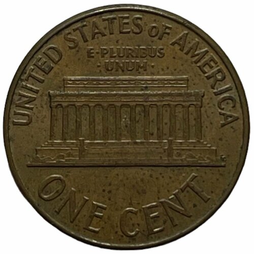 США 1 цент 1960 г. (Memorial Cent, Линкольн) сша 1 цент 1960 г memorial cent линкольн