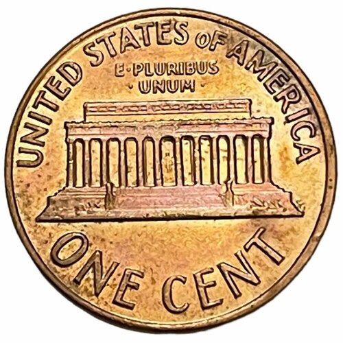 США 1 цент 1971 г. (Memorial Cent, Линкольн) сша 1 цент 1971 г memorial cent линкольн
