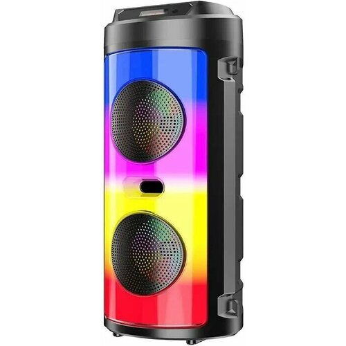 Беспроводная портативная колонка ZQS4248 с Bluetooth пульт микрофон караоке USB AUX micro SD Pricemin 319800₽