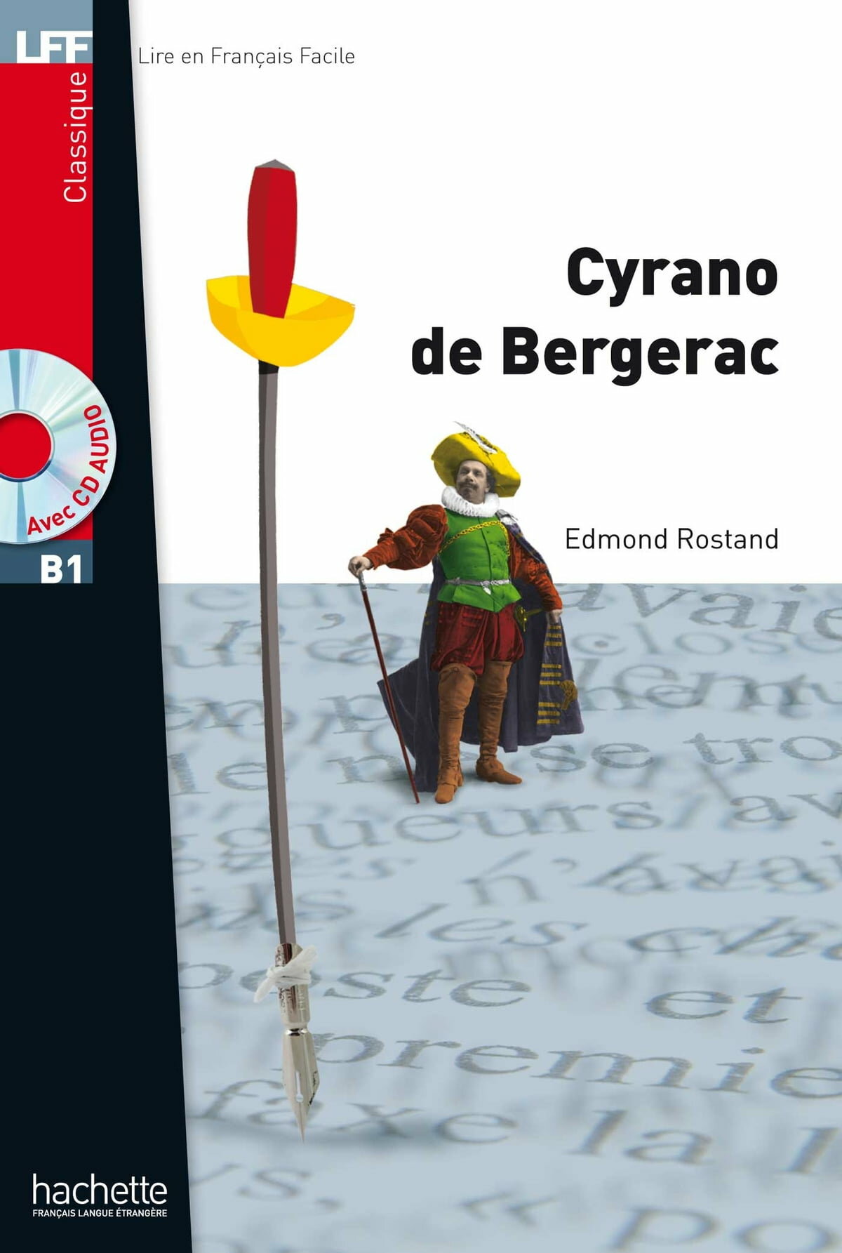 Книга LFF B1 - Cyrano de bergerac + CD audio MP3 - фото №1