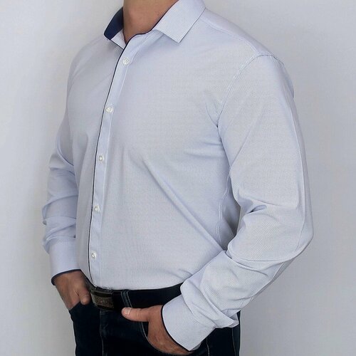 фото Рубашка bossado, размер 2xl, серый