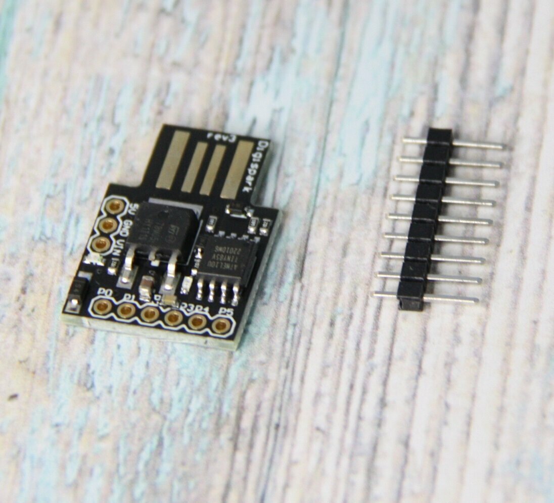 Отладочный модуль USB Digispark Kickstarter ATtiny85 для Arduino