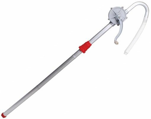 фото Насос для перекачки нефтепродуктов бочковой ручной роторный