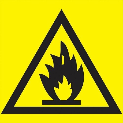 Знак "Пожароопасно" 150х150, IEK YPC20-POGOP-2-010 (10 шт.)