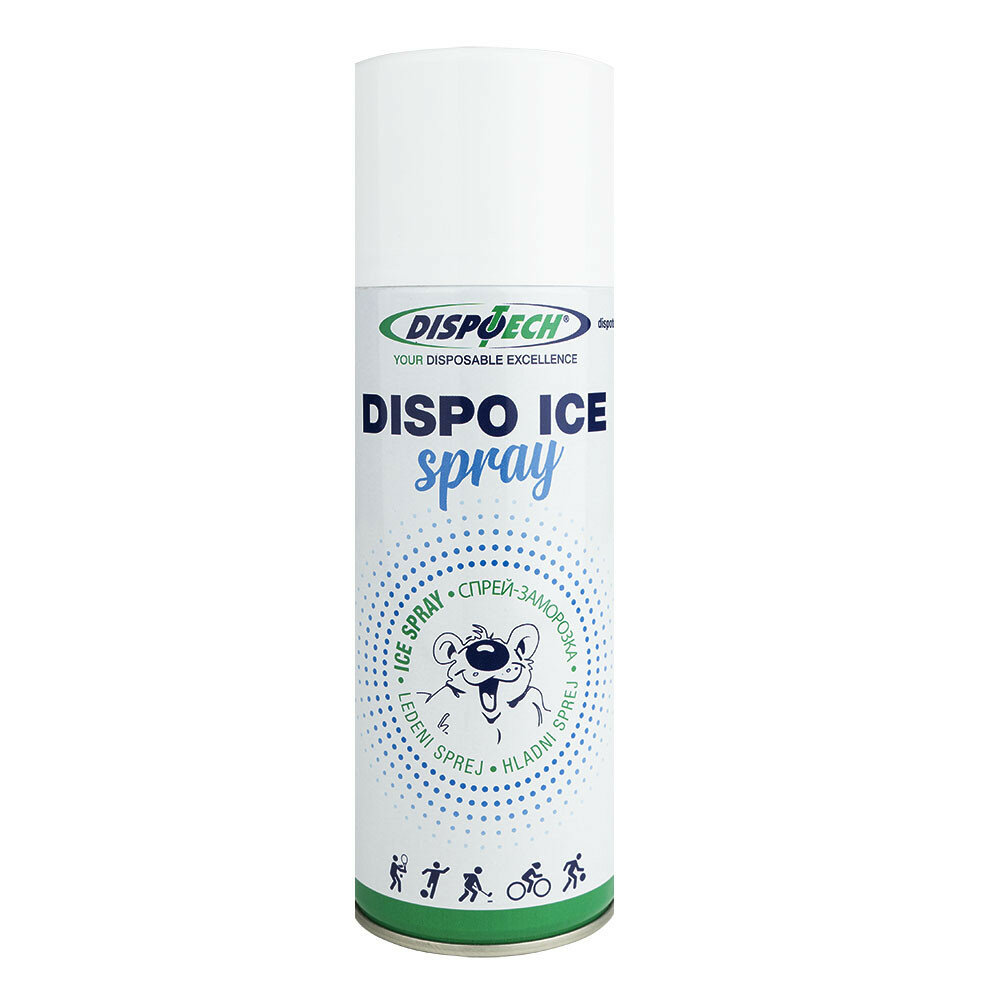 Спрей-заморозка Dispotech Dispo Ice Spray, охлаждающий и обезболивающий, Sp400disporu24, 400 мл