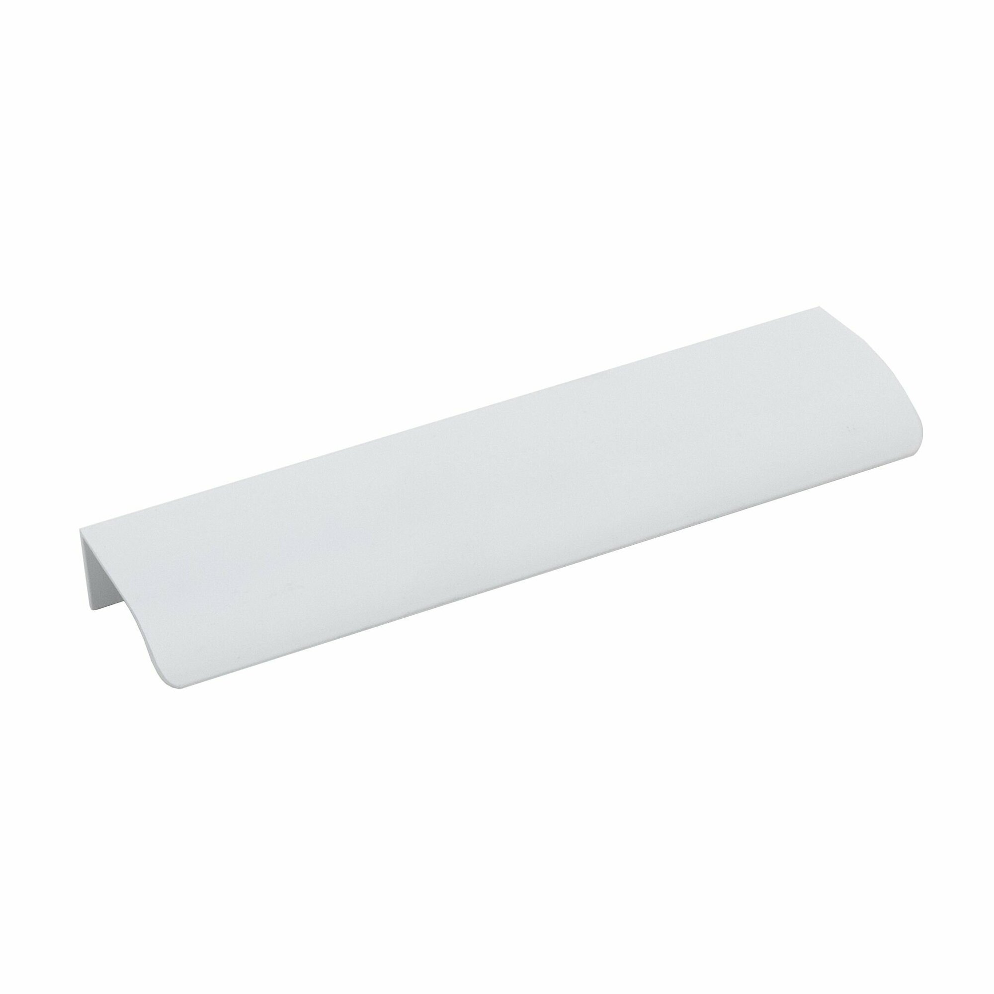 Ручка накладная мебельная Inspire Мура 96 мм цвет белый - фотография № 1