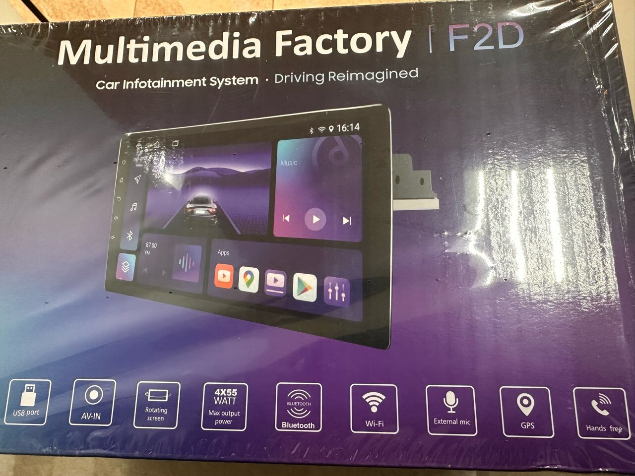 Мультимедийная автомагнитола "Multimedia Factory"F2D