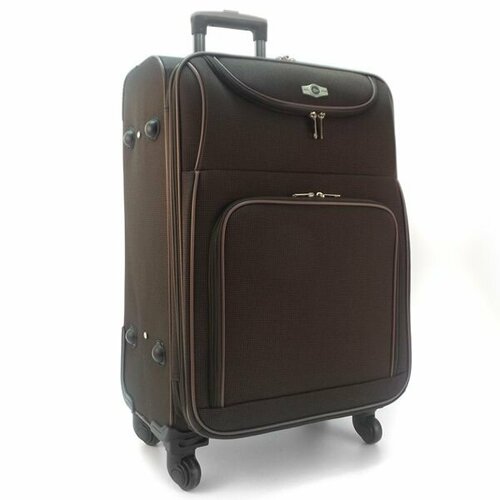 фото Чемодан borgo antico 987258, размер l, коричневый