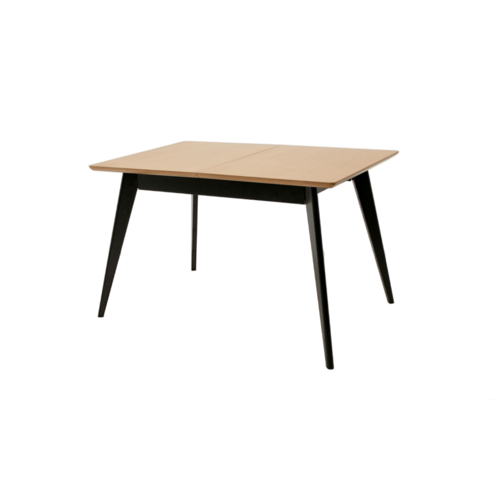 Стол ZiP-mebel Сканди 120 Чёрное Дерево/Натур