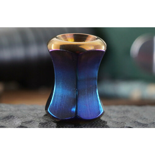 Титановая бусина для темляка Цилиндр 11