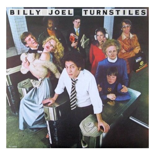 Старый винил, Columbia, BILLY JOEL - Turnstiles (LP , Used) старый винил cbs sony billy joel the nylon curtain lp used