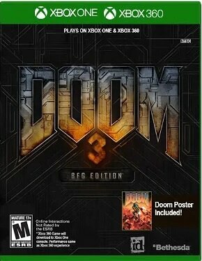 DOOM 3 - BFG Edition [Xbox 360, Xbox One, английская версия]