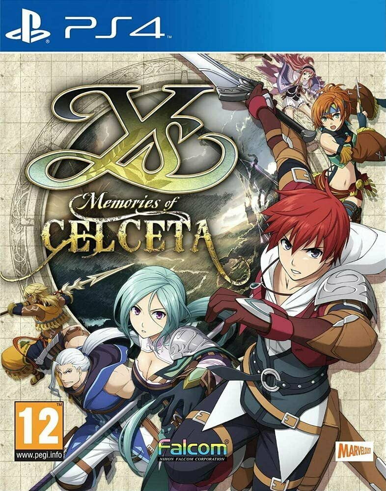 Ys: Memories of Celceta (PS4) английский язык