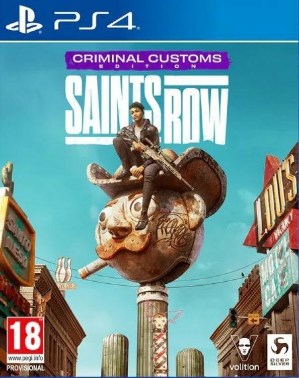 Saints Row Criminal Customs Edition Русская Версия (PS4)