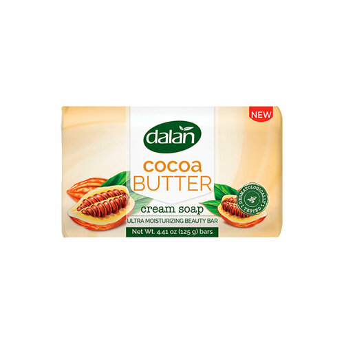 Туалетное крем-мыло Dalan Cream Soap Cocoa Butter 125 г