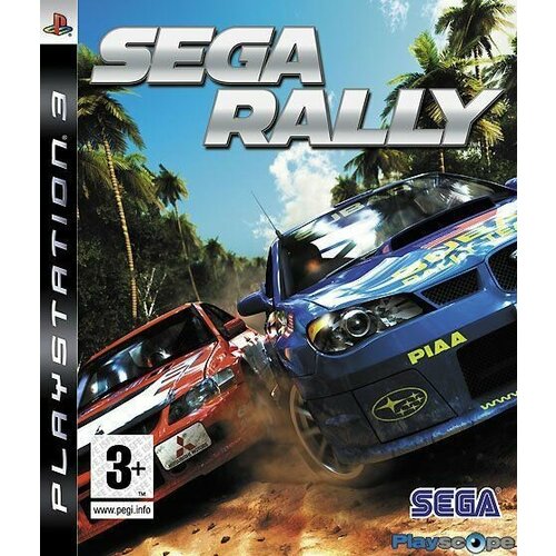 Sega Rally Русская версия (PS3) игра wwf super wrestle mania для sega 16bit русская версия