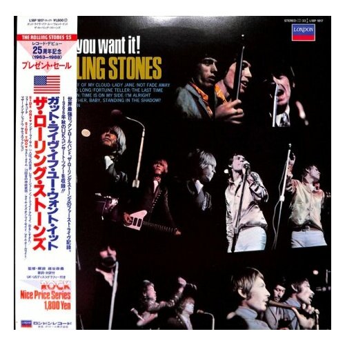 Старый винил, London Records, THE ROLLING STONES - Got Live If You Want It! (LP , Used) старый винил london records the rolling stones aftermath lp used