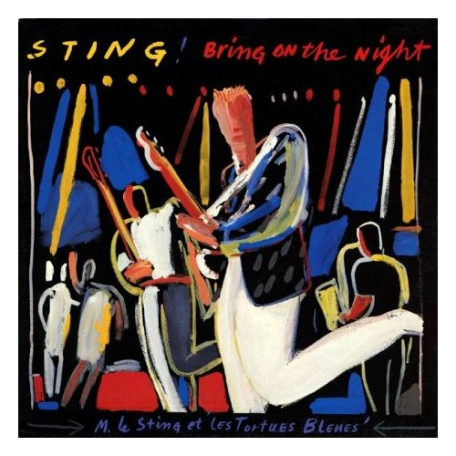 старый винил oyster rainbow on stage 2lp used Старый винил, A&M Records, STING - Bring On The Night (2LP , Used)