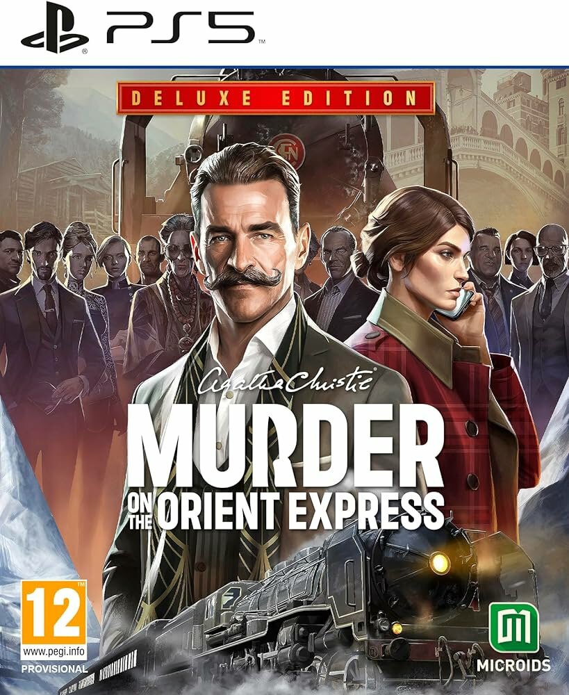 Agatha Christie: Murder on the Orient Express (Агата Кристи: Убийство в Восточном экспрессе) Deluxe Edition Русская версия (PS5)