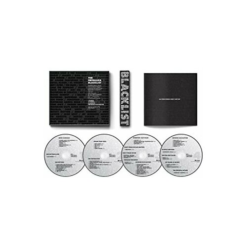 компакт диски blackened recordings metallica s Компакт-Диски, Blackened, VARIOUS ARTISTS - The Metallica Blacklist (4CD, Box)