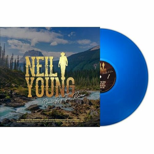 Виниловая пластинка NEIL YOUNG - DOWN BY THE RIVER: COW PALACE THEATER 1986 (COLOUR BLUE) neil young neil young down by the river cow palace theater 1986 colour blue marbled