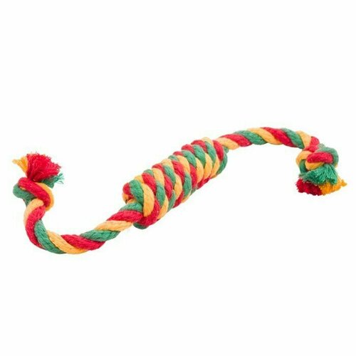 Игрушка для собак, Doglike, Сарделька канатная одна, Dental Knot большая, 1 шт.