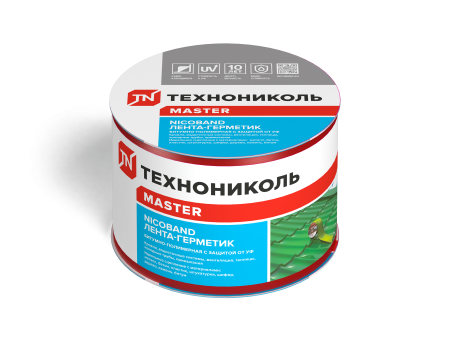 Лента-герметик NICOBAND красный 10м х 7,5 см ГП технониколь