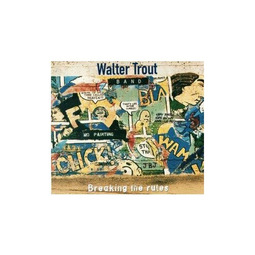 компакт диск warner walter trout – deep trout the early years of walter trout Компакт-Диски, PROVOGUE, WALTER TROUT - Breakin' The Rules (CD)