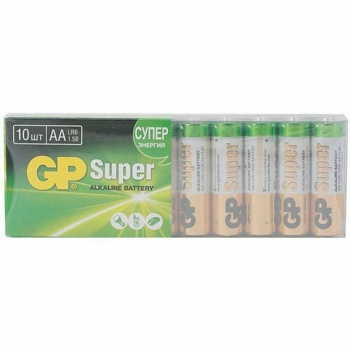 Батарейка GP LR06 Super Alkaline BL, 12шт