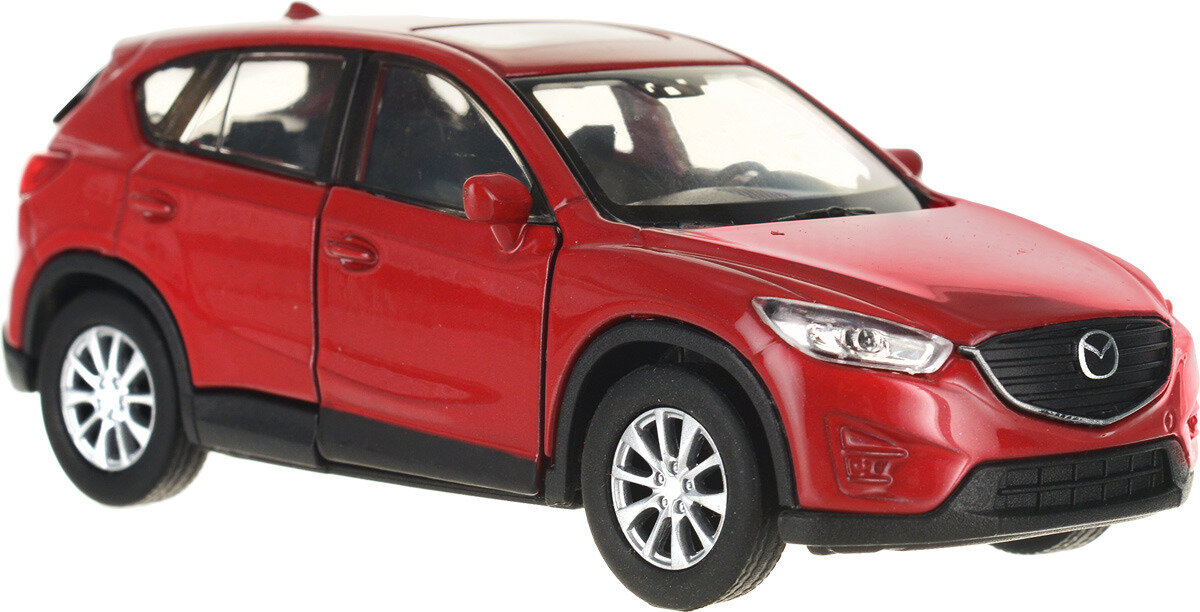 Welly Модель автомобиля 1:38 Mazda CX-5 цвет бордо 43729