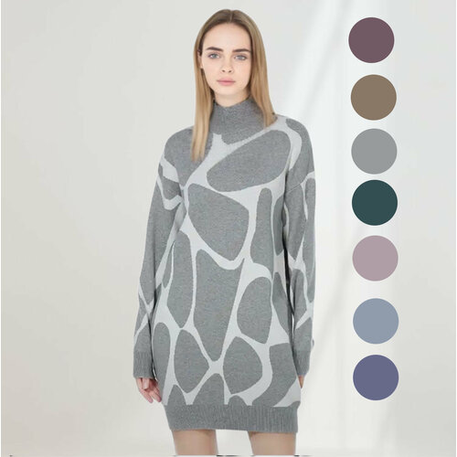 Платье размер 44/48, бордовый, белый