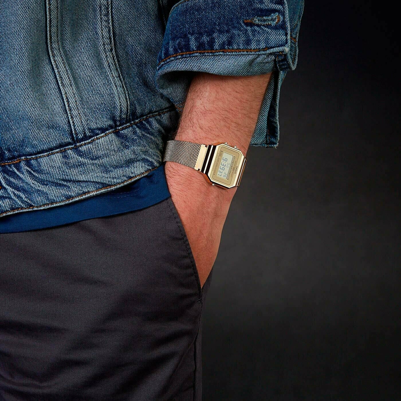 Наручные часы CASIO, золотой — фото 1