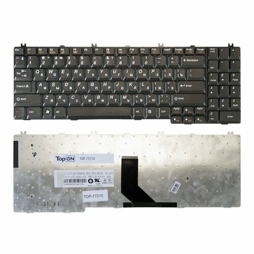 Клавиатура Lenovo IdeaPad G550 G550A G550M G550S G555 B550 B560 V560 25-008405 MP-08K53SU-686 A3S-RU клавиатура для ноутбука lenovo ideapad g550