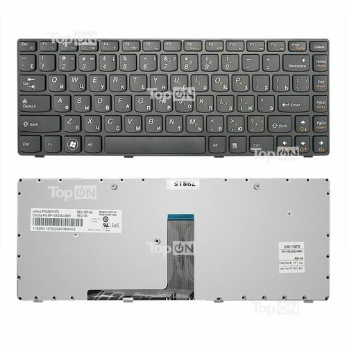 клавиатура lenovo ideapad b470 g470 g475 v470 z470 черная рамка черная Клавиатура Lenovo IdeaPad B470 G470 V470 Z470 G470AH G470GH G475