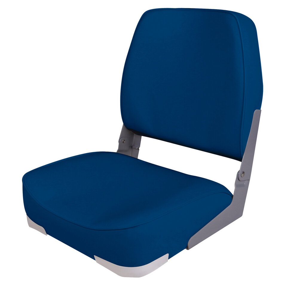 Кресло складное в лодку Classic Fishing Синий 41х48х36см алюминиевый каркас, подушки винил