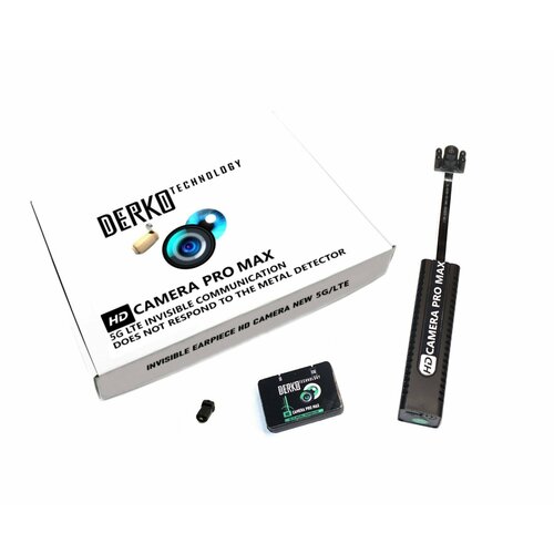 Микрокамера и микронаушник Mega 8 мм с передовой системой 5GLTE сделано для всех видов сложных экзаменов не реагирует на металлоискатель 6590000₽