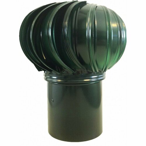 Турбодефлектор крышный ТД-200 оцинкованный зеленый