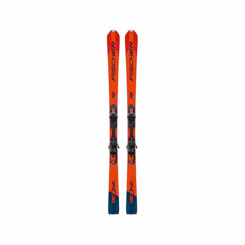 фото Горные лыжи fischer rc one 72 mf (dark red) + rsx z12 pr