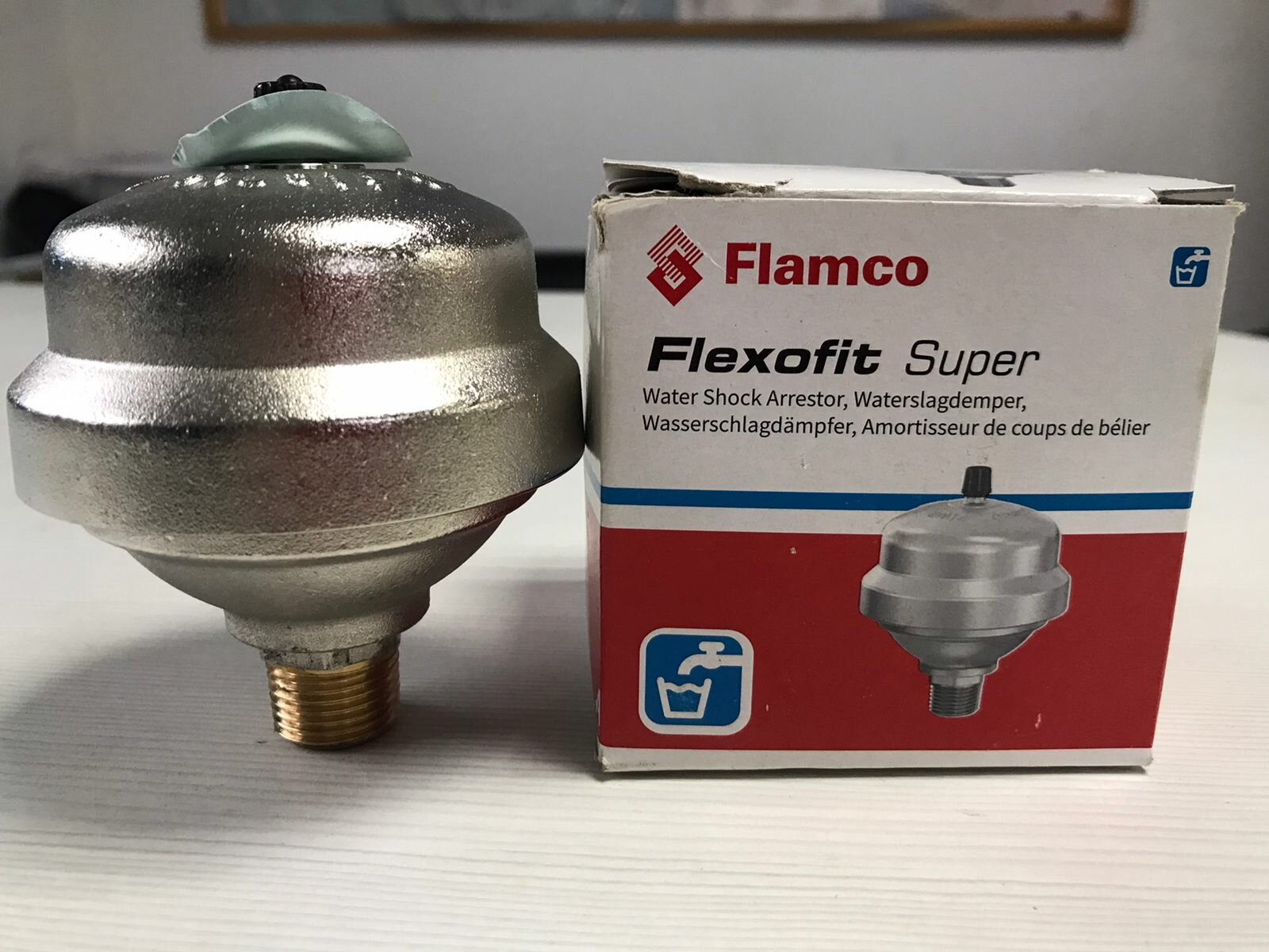 Амортизатор гидроударов Flamco Flexofit Super 1/2 — фото 2