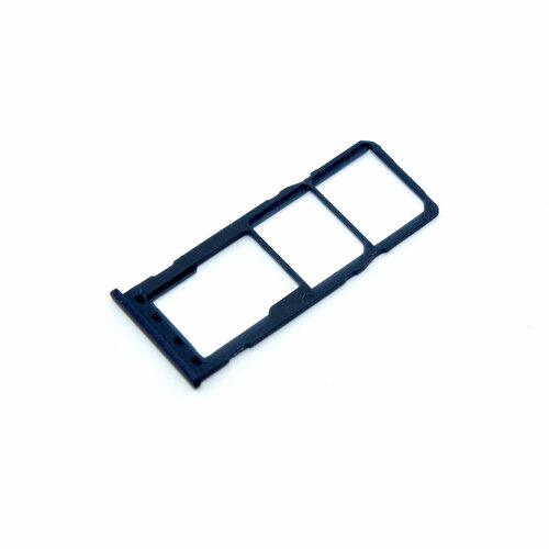 Лоток (держатель) SIM-карты для Samsung Galaxy M10 (M105F) темно-синий