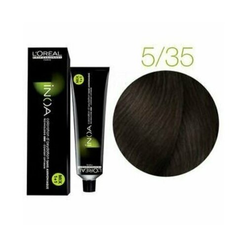 LOreal Professionnel Inoa 535 светлый шатен золотистый махагоновый 60мл 2330₽