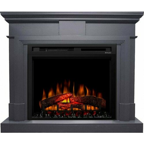 Каминокомплект Dimplex Optiflame Coventry Graphite Grey серый графит (высота 1000мм) с очагом XHD28L-INT