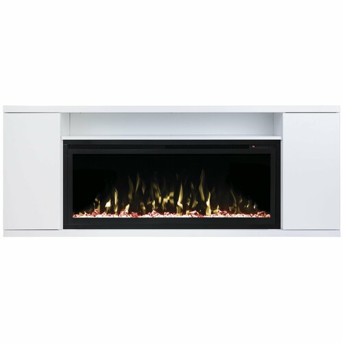 Электрокамин RealFlame BERGEN BV/42 WT-P511 с очагом Saphir 42 линейный электрокамин real flame real flame corsica bv 42 nt 357 с очагом beverly 1000