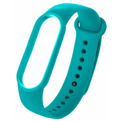 Isa Сменный ремешок для Xiaomi Mi Band 7 loop teal green (Бирюзовый) isa сменный ремешок для xiaomi mi band 7 loop claret бордовый