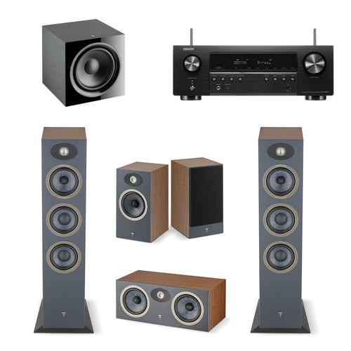 Focal Комплект акустики Theva N2 Dark Wood 51 Denon AVC-S660H 42000000₽