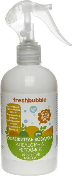 Освежитель воздуха Freshbubble Апельсин и Бергамот 300мл - фото №3