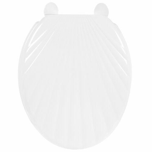 сиденье для унитаза orio ракушка цвет белый Сиденье для унитаза Orio ракушка цвет белый