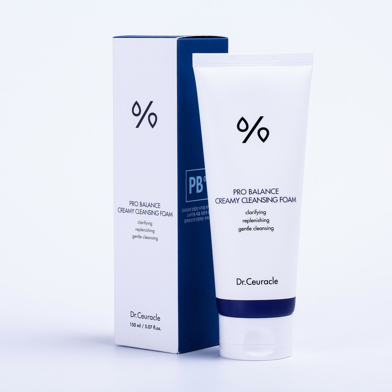 Dr.Ceuracle пенка для умывания с пробиотиками Pro Balance Creamy Cleansing Foam, 150 мл, 50 г